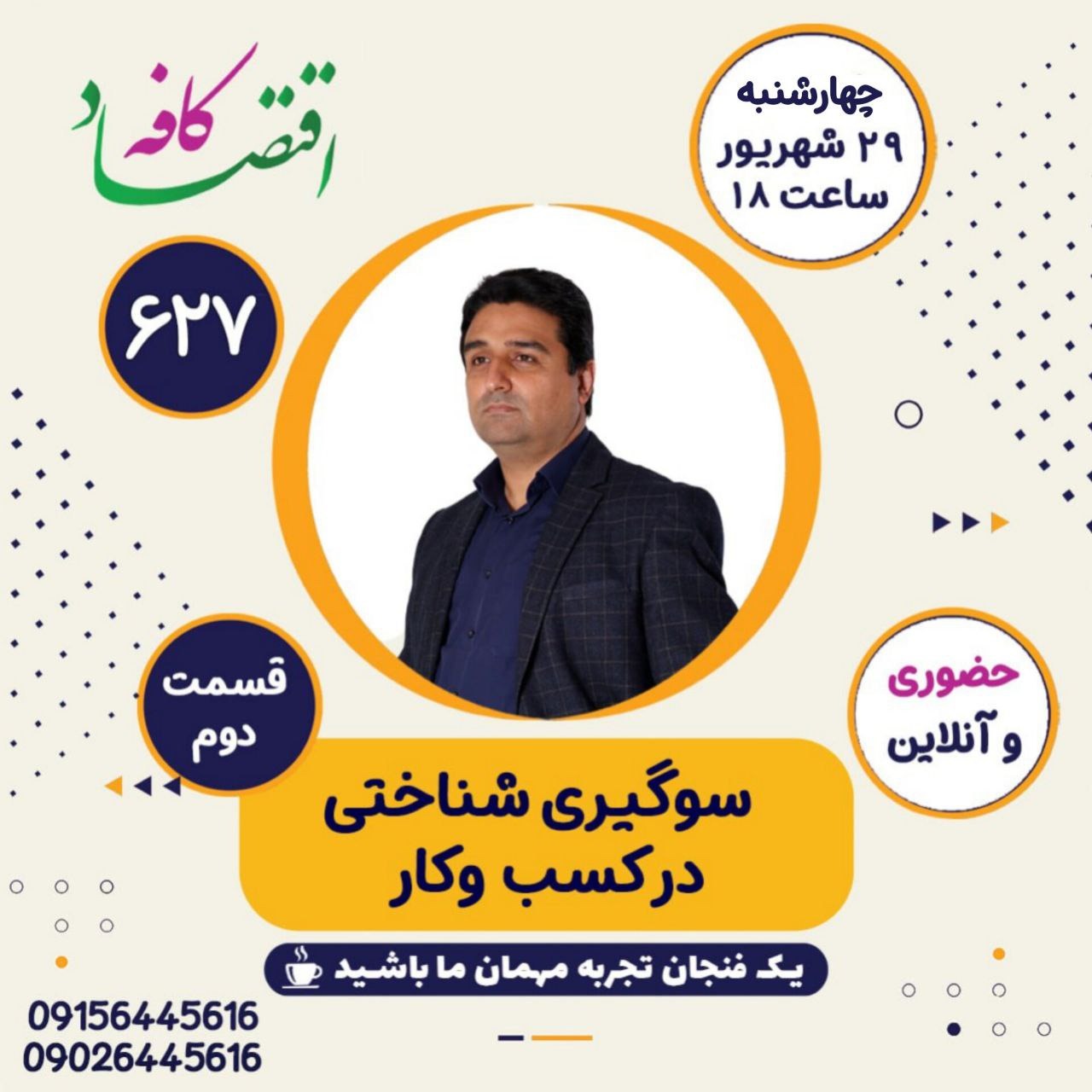 در جلسه بعدی کافه اقتصاد ابتدا با تعریف سوگیری شناختی (Cognitive Bias) آشنا میشویم. سپس با معرفی انواع خطاها و اشتباهات ذهنی به صورت کلی سازوکار و فرآیندهای ذهنی ناخودآگاه و نامحسوسی را که به صورت روزمره با آنها سروکار داریم را با شما بررسی خواهیم کرد .