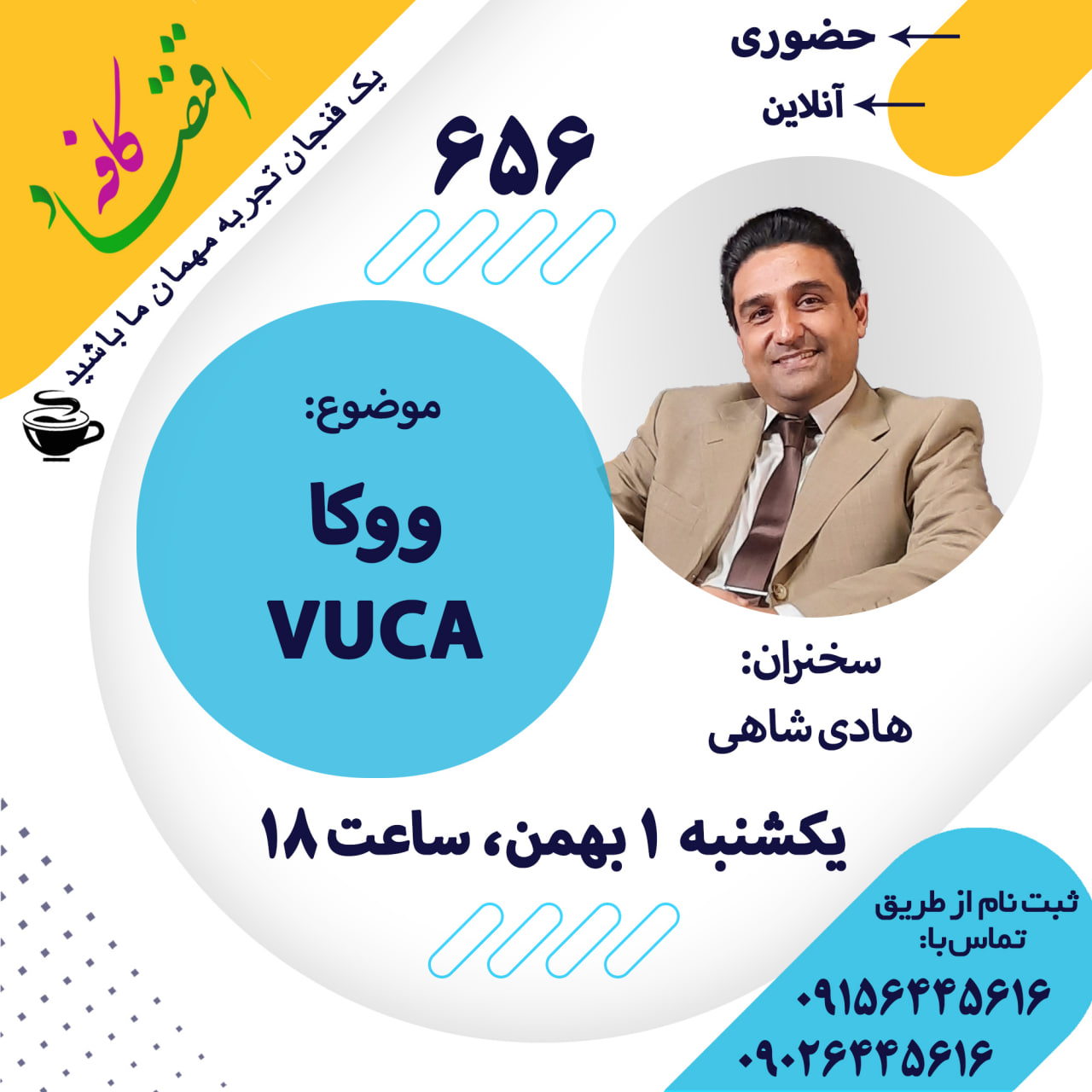 در دنیای پیچیده و پرشتاب امروز که تغییرات بهسرعت و بدون آنکه بتوان آنها را دقیقا پیشبینی کرد رخ میدهند، رشد و بقا برای سازمانها و کسبوکارها دشوارتر از گذشته شده است. در این اوضاع، وجود ابزارهایی کاربردی برای فهم سازوکار جهان ضروری به نظر میرسد. ووکا (VUCA) یکی از این ابزارهاست که در دهه ۹۰ میلادی ارائه شد. در جلسه بعدی کافه اقتصاد درباره اینکه ووکا .چیست، اهمیت آن و مزایا و معایب مدیریت در دنیایی که ووکا تصویر میکند، بحث میکنیم.